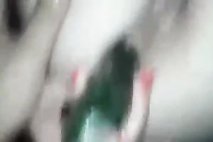 Torrid bootyful dirty slut wife in dark fishnet stuff was willing to be analfucked