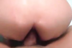 Dirty brunette hair breasty milf cant live without anal sex