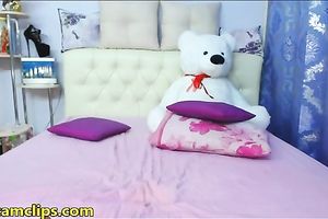 Teenage Blonde love bizarre anal rides