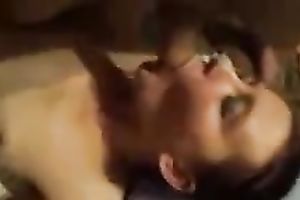 My marvelous brunette hair sweetheart blows my rod and spreads her legs