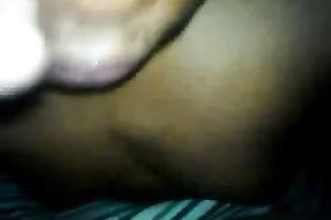 My shaved headed spouse eats my snatch on a pov cam