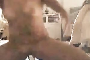 I open my wet cunt and ride a bottle with great delight