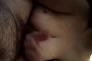 Busty and plump brunette hair white women busy with my shlong in her face hole