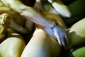 Hot milf hotwife sucked a large 10-Pounder of her spouse on cam