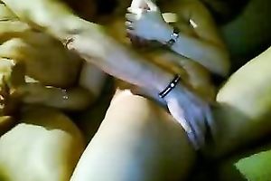 Hot milf hotwife sucked a large 10-Pounder of her spouse on cam