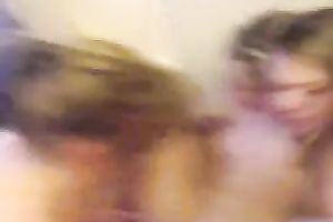 Me and my 2 eager girlfriend finger fuck every others twats
