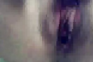 Nasty white wife of mine is sure her hairless cunny still looks marvelous