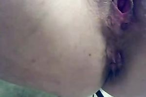 Nasty white wife of mine is sure her hairless cunny still looks marvelous