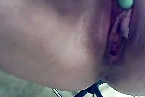 Nasty white wife of mine is sure her hairless cunny still looks marvelous
