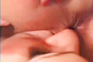 Two super hawt honeys in the kitchen caressing every other