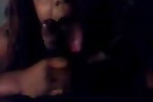 Voracious ebon legal age teenager girlfriend in a very worthwhile oral-stimulation sex act