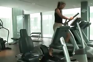 My tall and leggy girlfriend looks very tempting in her stockings