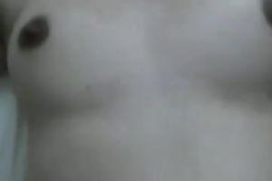 Just a curly bawdy cleft of my pale skin preggy white wife on livecam