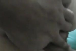 Just a curly bawdy cleft of my pale skin preggy white wife on livecam