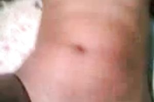 Busty and cute non-professional Indian legal age teenager blows wang of a older guy