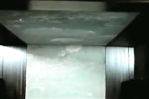 Sizzling hot and breasty dark brown cutie on top of her man