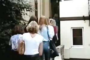 Sizzling hot and breasty dark brown cutie on top of her man