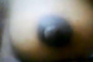 I like squeezing my merry teats in front of the camera