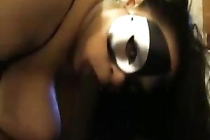 Huge boobed mother I'd like to fuck engulfing giant hard schlong deepthroat