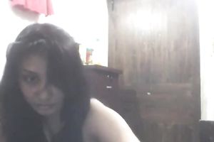 Busty Bengali lovely legal age teenager honey pulls out her pantoons afresh