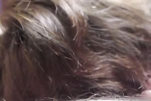 Ugly older woman with sucking large pecker deepthroat in POV