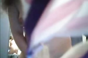 Funky chunky cam MILF pets her agreeable bawdy cleft all in nature's garb for me