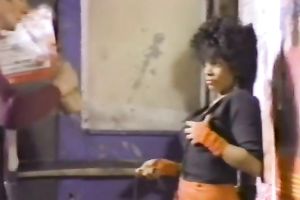 Two sexually excited harlots decided to give a valuable blowjob to kinky engineer