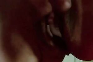 My girlfriend likes finger fucking her trickling juicy snatch