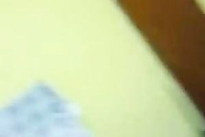 Hot and sassy dilettante dark brown Indian sweetheart gives head