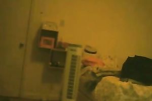My horny big beautiful woman amateur wife changes her clothing in a bedroom
