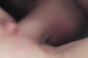 My bulky pecker penetrates creamy bald cunt of my glamorous slutwife