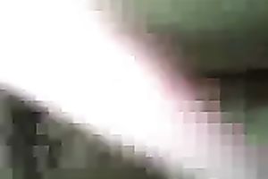 Dirty-minded short haired pale brunette hair provides my buddy with BJ