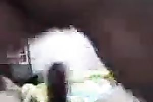 Dirty-minded short haired pale brunette hair provides my buddy with BJ