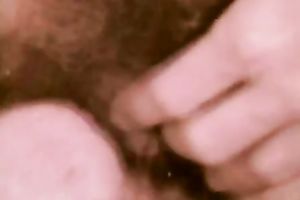 Lucky fellow is used for BDSM games of lewd vintage cuties