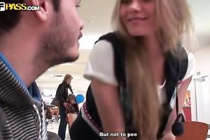 I wager u will at no time forget the pretty wazoo of an dilettante blondie