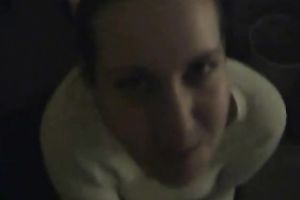 My cute and bulky girlfriend is indeed giving me worthwhile BJ