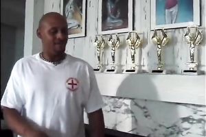 Jamaican chick receive her soaked and perverted fur pie team-fucked hard by her boyfriend