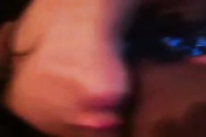 My lubricious girlfriend sucks each inch of my shaft like eager