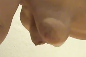 Lewd German camwhore shows off her large saggy love melons