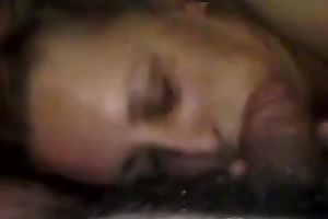 Ugly aged blonde wench receives absolutely absorbed with engulfing my buddy's rod