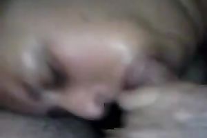 Ugly aged blonde wench receives absolutely absorbed with engulfing my buddy's rod