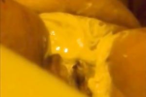 The soaked fantasy of foot fetish and my large dark cunt