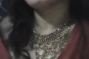 Sucking my enjoyable Indian wife's natural scoops during the time that filming it