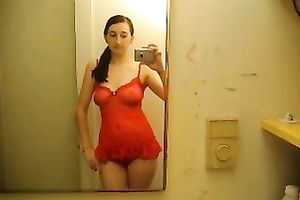 Taping my big pierced scoops and hairless tattooed cookie for my BF