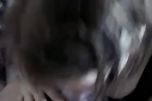 Horny fattie in glasses pleases me with some admirable oral job