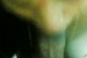 Slutty non-professional nympho got busy with engulfing her BF's dong