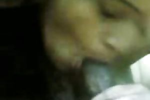 Slutty non-professional nympho got busy with engulfing her BF's dong