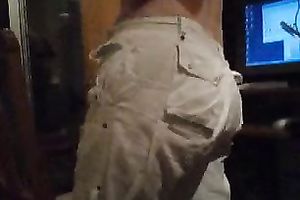 Wife pulls out her large natural scoops to tease me and acquires my rod