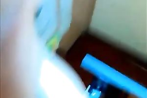 My voracious girlfriend can't live without to play with me on the webcam