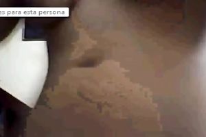 My marvelous and sexy ally flashes saggy boobies on livecam